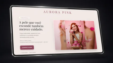 Aurora Pink website screenshot